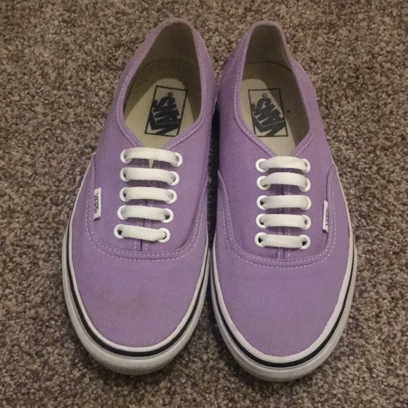light purple vans shoes